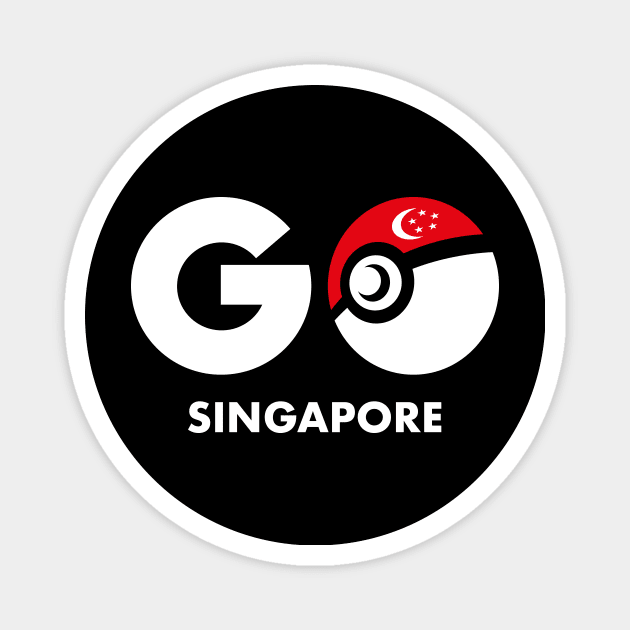 Go Singapore Magnet by OrtegaSG